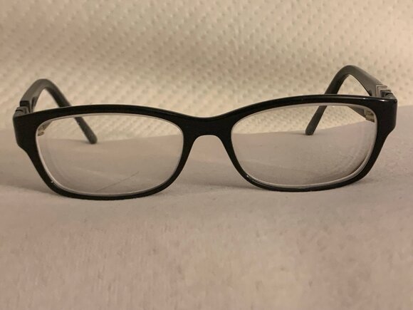 Authentic Valentino Black Eyeglasses Italy V2650 54 16 00 135 **needs new lenses main image 5